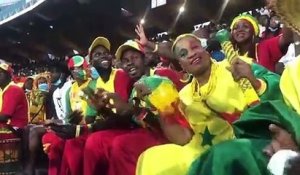 Can 2021 : Ambiance avant match avec les supporters sénégalais