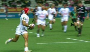 TOP 14 - Essai de Baptiste SERIN (RCT) - Stade Français Paris - RC Toulon - J16 - Saison 2021/2022