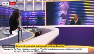 Christiane Taubira, arrivée en tête de la Primaire populaire, dénonce le "manque de respect" de ses concurrents à gauche qui refusent de reconnaître le résultat de cette consultation - VIDEO