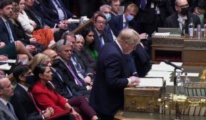 "Partygate" : le rapport accablant, Boris Johnson se dit "désolé" et "digne de confiance"