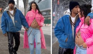 La chanteuse Rihanna et son compagnon A$AP Rocky vont devenir parents pour la première fois