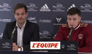 Ahmedhodzic : « Je suis très content d'être ici » - Foot - L1 - Bordeaux