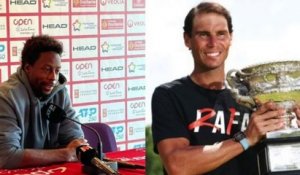 ATP - Montpellier 2022 - Gaël Monfils : "Rafael Nadal, j'ai grandi avec... l'Histoire, elle est fabuleuse !"