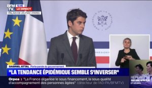 Gabriel Attal évoque "plus de 30.000 patients" Covid-19 encore hospitalisés