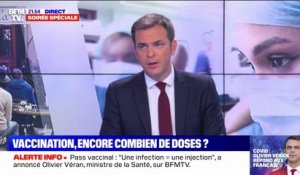 Olivier Véran: "Au 15 février, si rien ne change, 4,7 millions de Français pourraient perdre le bénéfice de leur pass vaccinal"