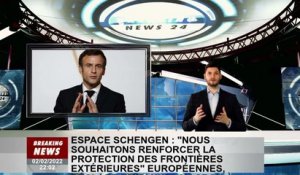 Espace Schengen : "Nous voulons renforcer la protection des frontières extérieures de l'Europe", déc