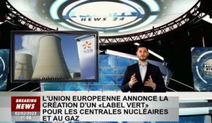 L'UE annonce un "label vert" pour les centrales nucléaires et à gaz