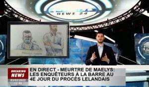 EN DIRECT -Meurtre de Maëlys : les enquêteurs prennent la barre au jour 4 du procès Lelandais