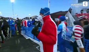 "Là, c'est réglé" : Le moment où Fourcade annonce à Fillon Maillet qu'il est champion olympique | JO