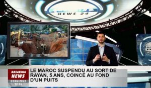 Le Maroc suspend le sort de Rayan, 5 ans, coincé au fond d'un puits