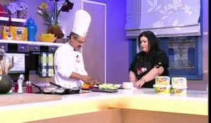Salade Aida, Gâteau d’omelette, Tajine Merguez, Feuilleté aux bananes - Couzinetna Hakka