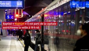 Le train de nuit Paris-Vienne inauguré sur de mauvais rails