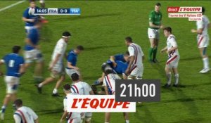 France - Italie - Tournoi des Six Nations U20 - Rugby - Replay