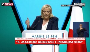 Marine Le Pen : «Aucun clandestin ne sera plus régularisé»