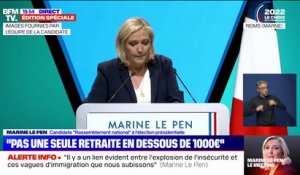 Marine Le Pen: "J'ai connu la violence politique à l'école, on m'a fait payer l'engagement de mon père"