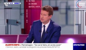 Pour Yannick Jadot, "il ne fallait pas envoyer de ministres" aux Jeux olympiques de Pékin