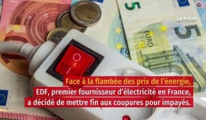 EDF : fin des coupures pour impayés, même hors trêve hivernale