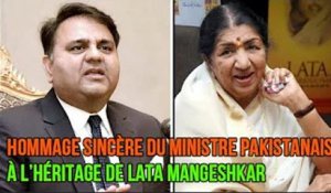 Hommage sincère du ministre pakistanais à l’héritage de Lata Mangeshkar