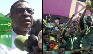 Le Sénégal champion d'Afrique, la grosse joie de Youssou Ndour