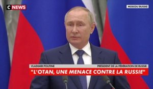 Vladimir Poutine : «Demandez à vos citoyens s'ils veulent que la France entre en guerre contre la Russie»