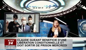Claude Guéant remis en liberté conditionnelle mercredi