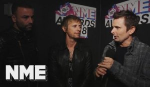 Muse: "People should go to Devon in the Glastonbury fallow year" | VO5 NME Awards 2018