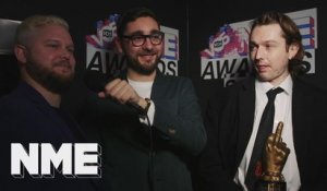 alt-J: "I'd give a middle finger to cancer" | VO5 NME Awards 2018