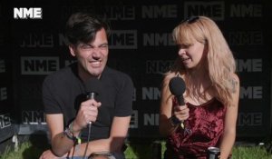 Glastonbury 2017 - The NME Daily Show backstage with The Courteeners and Emily Eavis