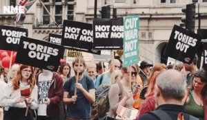 Tories Out March  - We chat to Wolf Alice, Peace and the protesters about why it’s time for change