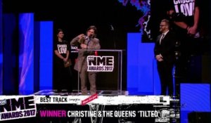 Christine and the Queens win Best Track at the VO5 NME Awards 2017