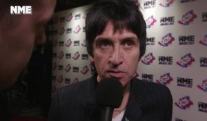 Johnny Marr discusses his book 'Set The Boy Free' at the VO5 NME Awards 2017