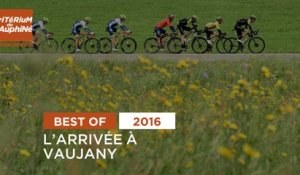 Critérium Du Dauphiné - L'arrivée en 2016 à Vaujany