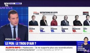 Jordan Bardella: Éric Zemmour "est plus radical et plus brutal que Marine Le Pen"