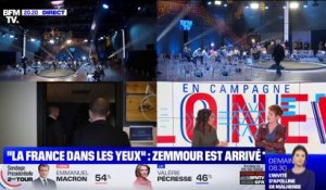 Éric Zemmour arrive en Seine-Saint-Denis où il sera interrogé directement par des Français