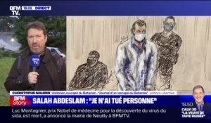 Procès du 13-Novembre: pour Christophe Naudin, rescapé du Bataclan, Salah Abdeslam "n'a pas renié ses convictions"