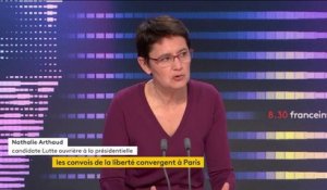 Le "8h30 franceinfo" de Nathalie Arthaud