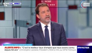 Christophe Castaner: "Je sais d'expérience qu'aucun président de la République sortant et candidat n'est rentré dans la joute en discutant avec 11, 12 ou 13 candidats"