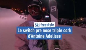 Le switch pre nose triple cork d'Antoine Adelisse - JO 2022 - Ski freestyle - Décryptage