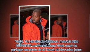 Kanye West - l'ex de Kim Kardashian emmène leurs enfants à l'église après un coup de gueule contre P