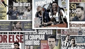 Le duel Mbappé-Vinícius fait saliver l'Europe, Benfica menacé de rélégation après une sale affaire de corruption