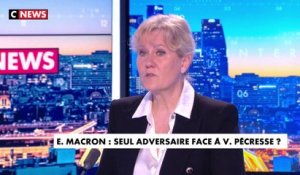 Nadine Morano sur E. Macron : «Personne n’est dupe, tout le monde sait qu’il est déjà en campagne»