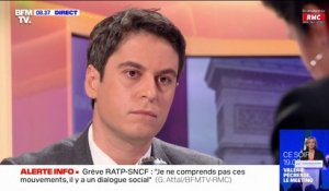 Gabriel Attal: "On va continuer à soutenir Air France-KLM"