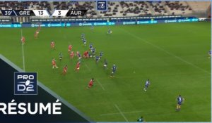 PRO D2 - Résumé FC Grenoble Rugby-Stade Aurillacois: 27-23 - J21 - Saison 2021/2022