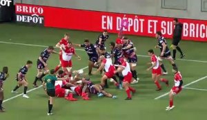 TOP 14 - Essai de James CRONIN (BO) - Stade Français Paris - Biarritz Olympique - J18 - Saison 2021/2022