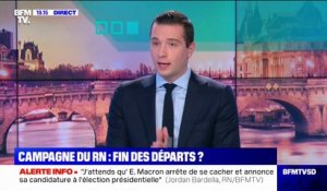 Jordan Bardella: "Éric Zemmour est aujourd'hui le meilleur cadeau fait à Emmanuel Macron"