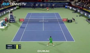 Dubaï - Djokovic, retour gagnant