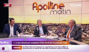 L’info éco/conso du jour d’Emmanuel Lechypre : 1/3 des Français aimeraient être payé en plusieurs fois - 22/02