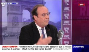 Ukraine: François Hollande affirme que Vladimir Poutine "ne comprend que le rapport de force"