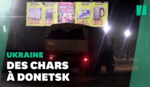 En Ukraine, des blindés entrent à Donetsk après les déclarations de Poutine