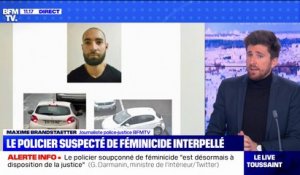 Féminicide à Paris: le policier soupçonné d'avoir tué sa compagne interpellé